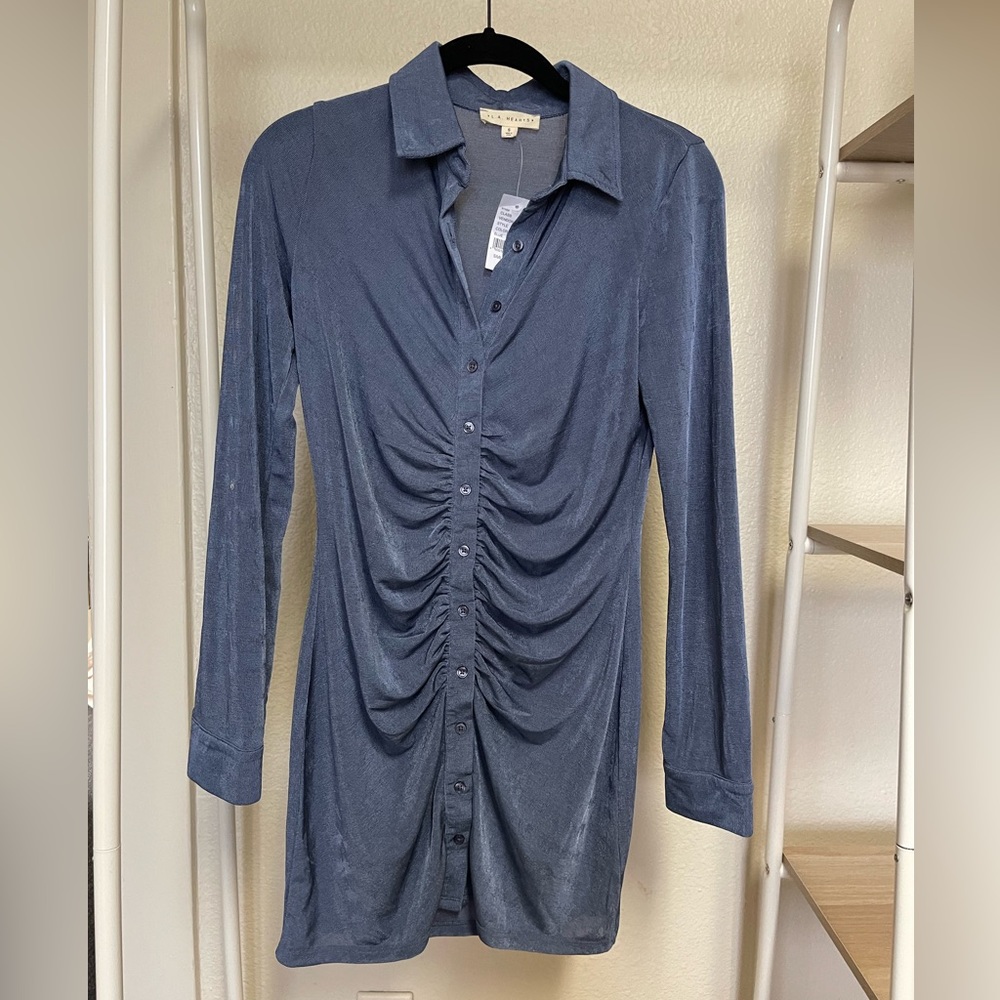 PacSun Women’s ruche-front dress